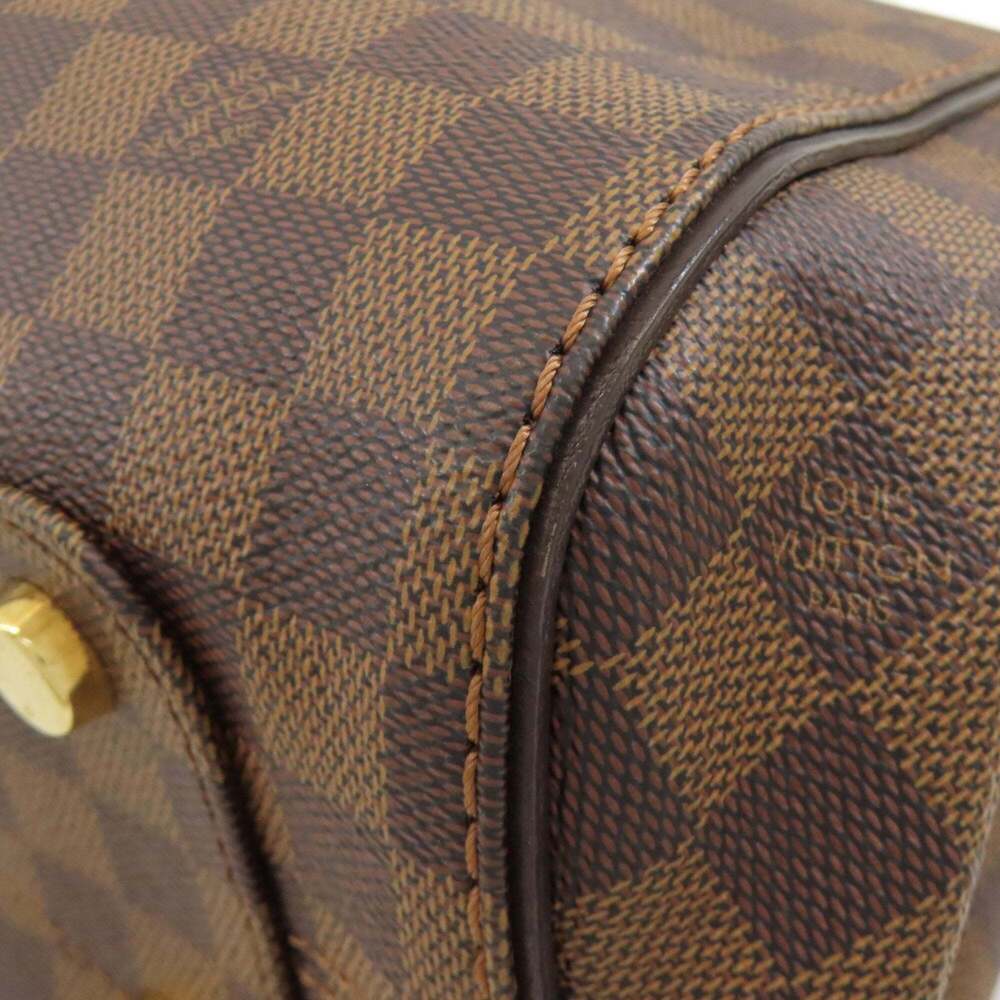 LOUIS VUITTON Authentic Brown Damier Canvas Tote Bag - Picture 15 of 16